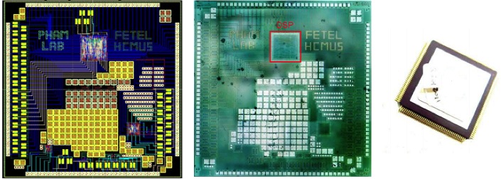 Chip DSP thiết kế bởi khoa ĐTVT & UEC